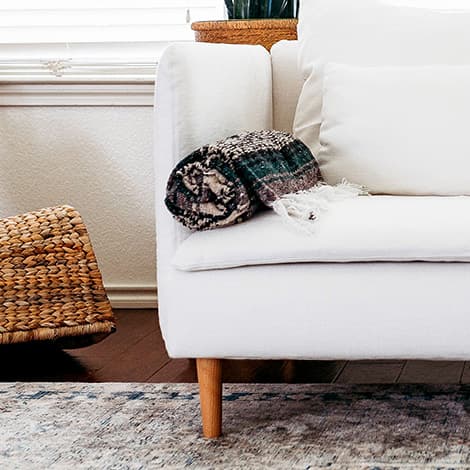 IKEA Soderhamn Luna Flax Linen Blends Sofa Leg
